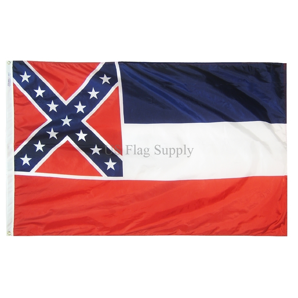 Mississippi Flag 8 x 12 ft. Outdoor Flag