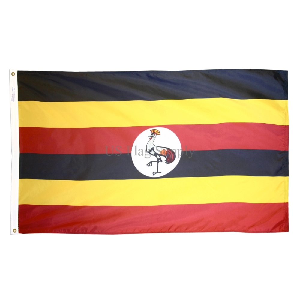 Uganda Flag 2 x 3 ft. for Outdoor Use