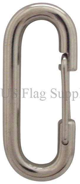 Stainless Steel Spring Clips - 2 3/4