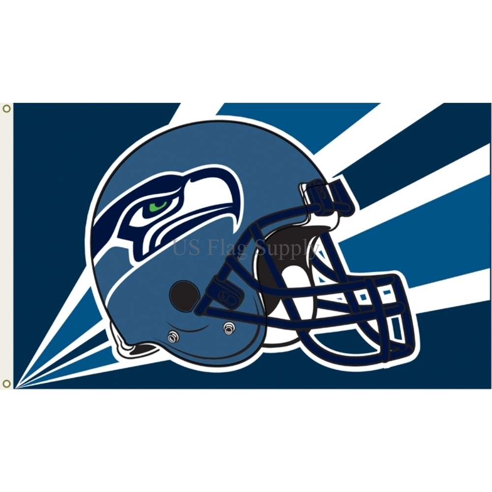 Seattle Seahawks 12 Flag 3 X 5 Foot with 2 Grommets