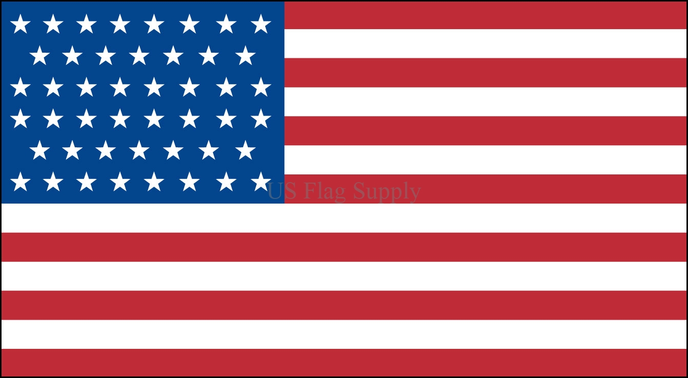 US 46-star Flag (1908-1912) Nylon 3 ft x 5 ft