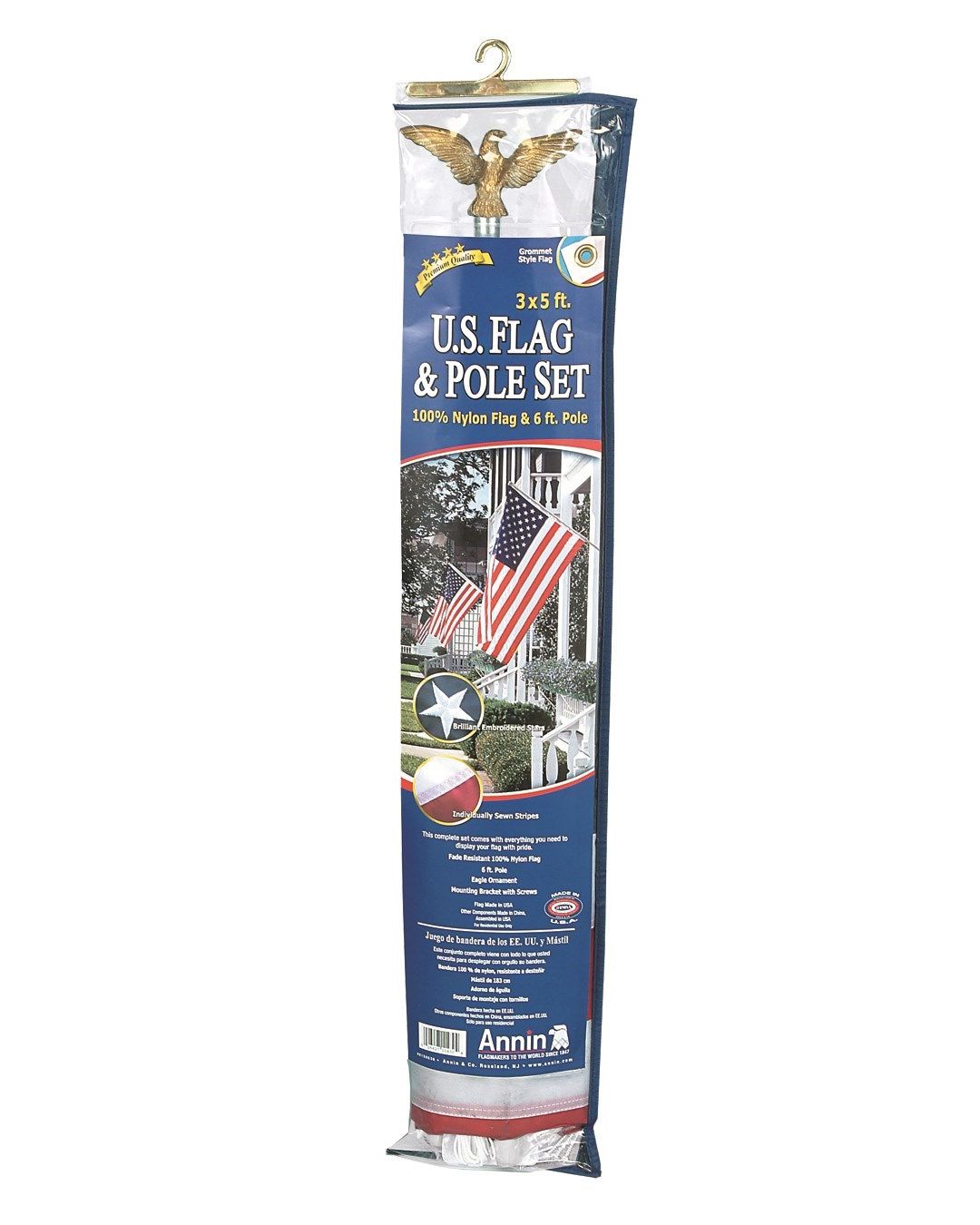 Annan' Traditional American U.S. Flag Kit