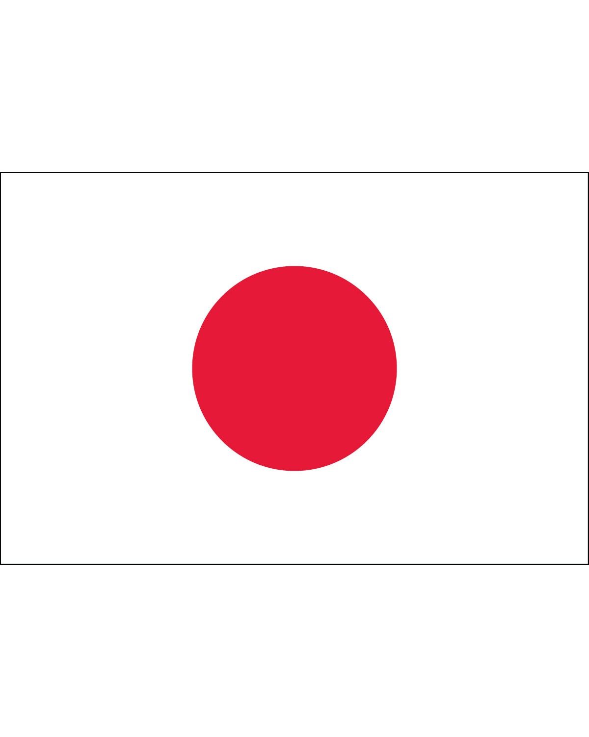 Japan Flag 3 x 5 ft. Indoor Display Flag