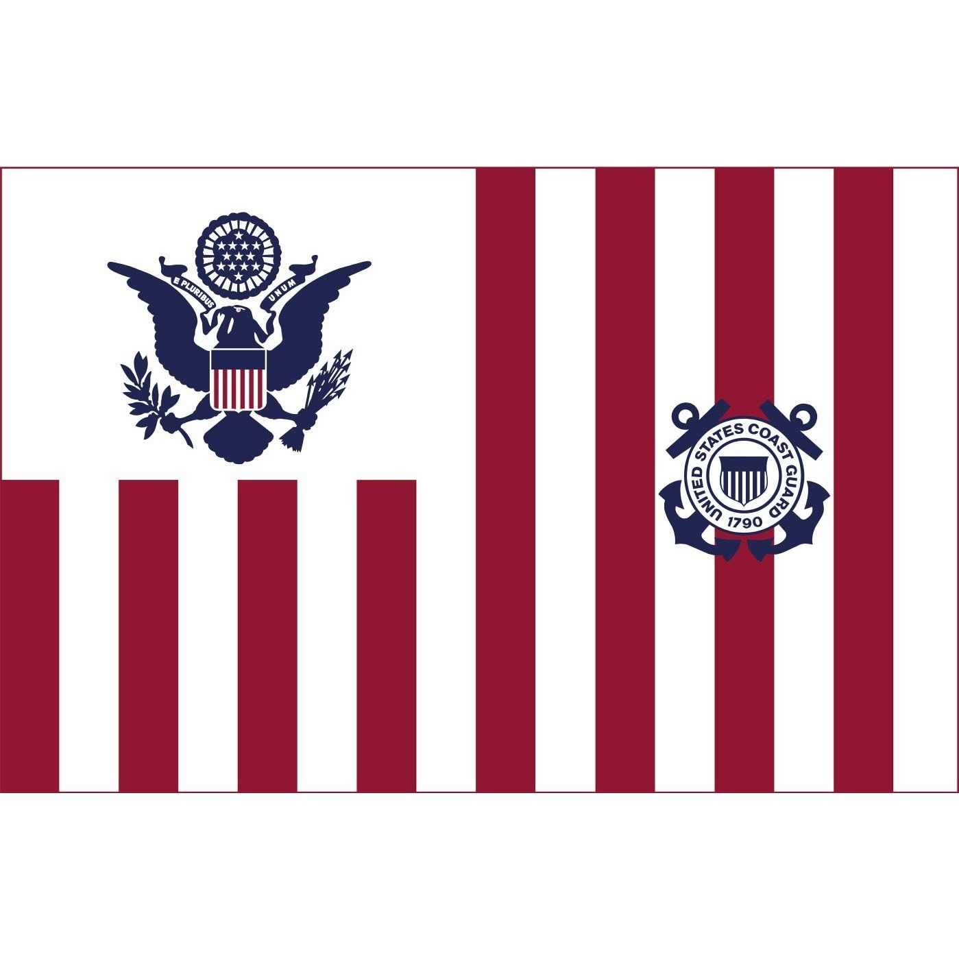 U.S. Coast Guard Ensign # Outdoor Flag