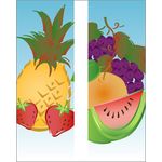 Summer Fruit Banner Double
