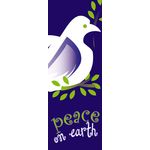 Dove peace on Earth Banner