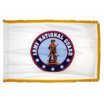 2 ft. x 3 ft. Army National Guard Indoor Display Fringed