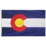 4ft. x 6ft. Colorado Flag with Brass Grommets