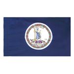 4ft. x 6ft. Virginia Flag for Parades & Display