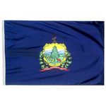 4ft. x 6ft. Vermont Flag with Brass Grommets