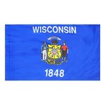 3ft. x 5ft. Wisconsin Flag for Parades & Display