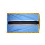 3ft. x 5ft. Botswana Flag for Parades & Display with Fringe