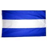 3ft. x 5ft. El Salvador Flag No Seal with Brass Grommets