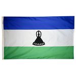 3ft. x 5ft. Lesotho Flag with Brass Grommets