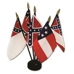 4 in. x 6 in. Flag of the Civil War Flag Set