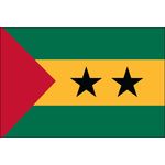 4ft. x 6ft. Sao Tome & Principe Flag for Parades & Display