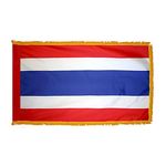 4ft. x 6ft. Thailand Flag for Parades & Display with Fringe
