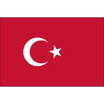 3ft. x 5ft. Turkey Flag for Parades & Display