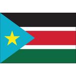 4 ft. x 6 ft. South Sudan Flag for Parades & Display