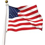 Nylon Printed US Flags