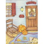 Fall Porch Decorative House Banner