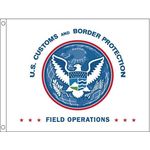 52 in. x 66 in. U.S. CBP OFO Flag for Outdoor Use