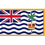 3ft. x 5ft. Diego Garcia flag with Fringe