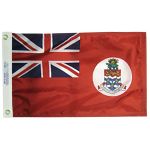 3ft. x 5ft. Cayman Islands Civil Flag with White Disk