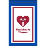 12 in. x 18 in. The Healthcare Heroes Garden Flag Banner