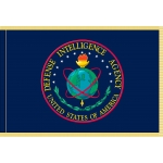 Defense Intelligence Agency Flag with Gold Fringe