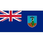 3ft. x 5ft. Montserrat Flag with Canvas Header