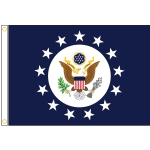 3ft. x 5ft. 8-3/8 in. Chief of Mission-Ambassador Flag