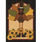 Quilted Turkey House Flag