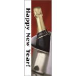30 x 96 in. Holiday Banner Happy New Years! Champagne