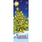30 x 96 in. Holiday Electric Tree Banner