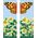 30 x 60 in. Seasonal Banner Butterfly & Daisies-Double Sided Design