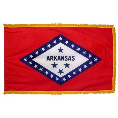4ft. x 6ft. Arkansas Fringed for Indoor Display