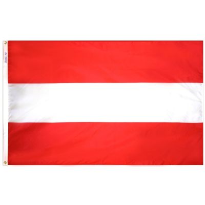 4ft. x 6ft. Austria Flag with Brass Grommets