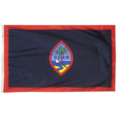 3ft. x 5ft. Guam Flag with Brass Grommets