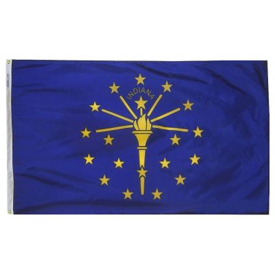 8ft. x 12ft. Indiana Flag