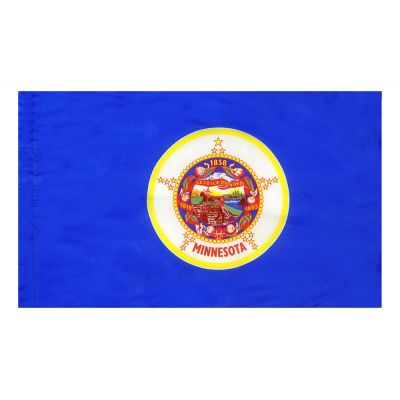 4ft. x 6ft. Minnesota Flag for Parades & Display