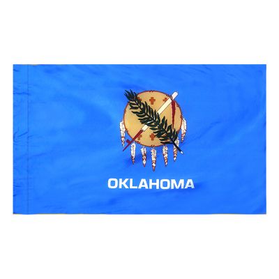 4ft. x 6ft. Oklahoma Flag for Parades & Display
