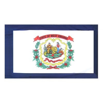 2ft. x 3ft. West Virginia Flag Side Pole Sleeve