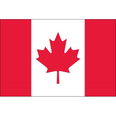 2ft. x 3ft. Canada Flag for Indoor Display