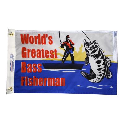 Bass Fisherman Flag