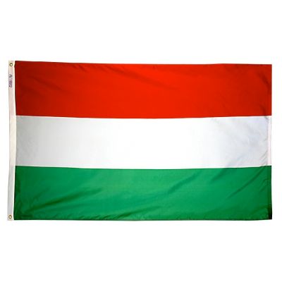 4ft. x 6ft. Hungary Flag with Brass Grommets