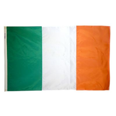 2ft. x 3ft. Ireland Flag with Canvas Header