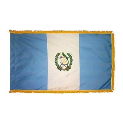 3ft. x 5ft. Guatemala Flag Seal for Parades & Display with Fringe