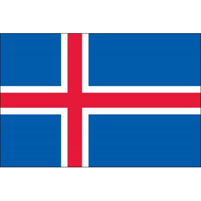 2ft. x 3ft. Iceland Flag for Indoor Display