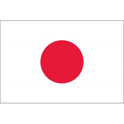 3ft. x 5ft. Japan Flag for Parades & Display